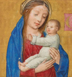 Virgin and Child (from MS Nn.4.1)
