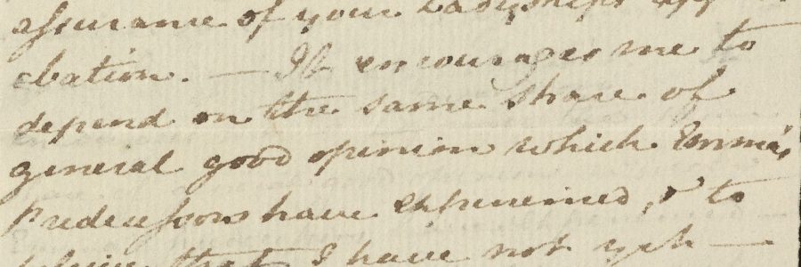 Jane Austen to the Countess of Morley