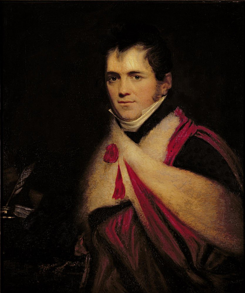 Portrait of Edward Daniel Clarke from the collection in Jesus College, Cambridge